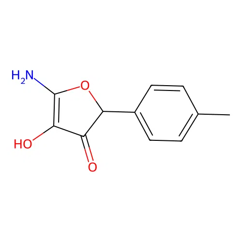 5-Amino-4-hydroxy-2-(4-methylphenyl)furan-3-one structure