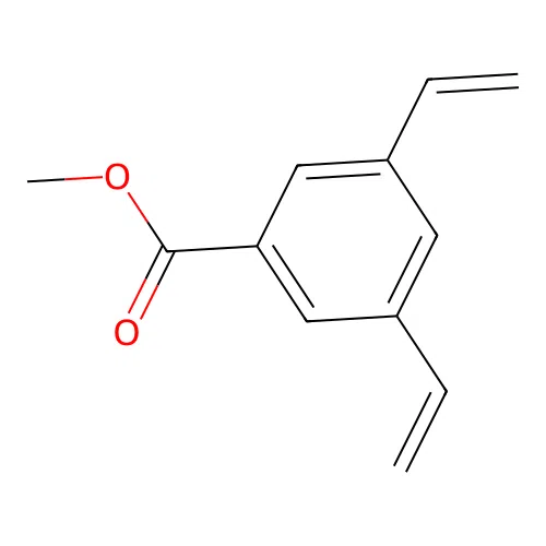 Benzoic acid, 3,5-diethenyl-, methyl ester structure