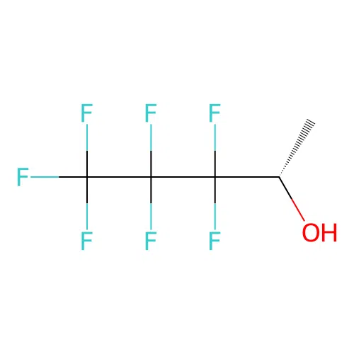 (2S)-3,3,4,4,5,5,5-Heptafluoropentan-2-ol structure