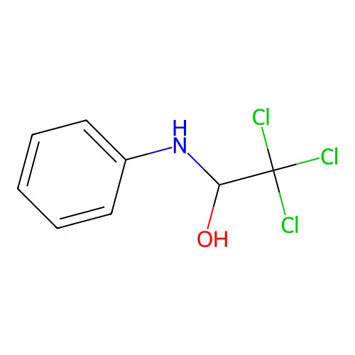 1-Anilino-2,2,2-trichloroethanol structure
