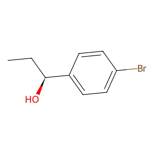 (1S)-1-(4-bromophenyl)propan-1-ol structure