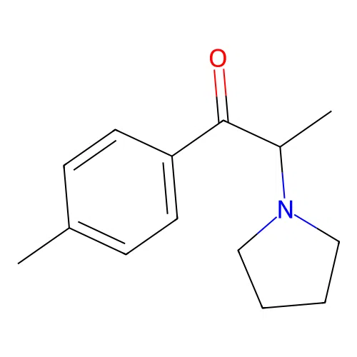 4'-Methyl-alpha-pyrrolidinopropiophenone structure