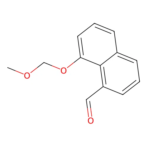 8-Methoxymethoxy-1-naphthalene carbaldehyde structure