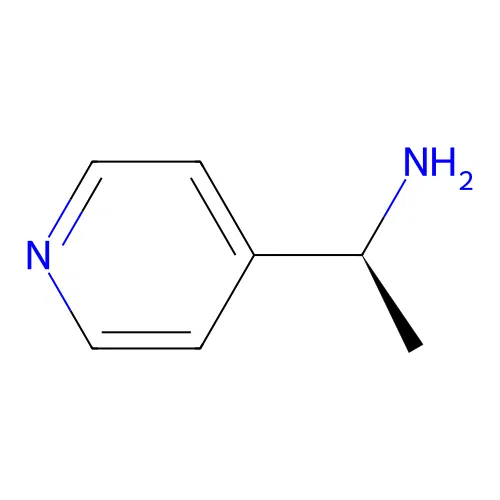 (S)-1-(4-Pyridyl)ethylamine structure