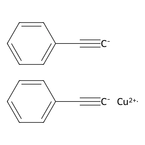 Copper ethynylbenzene structure