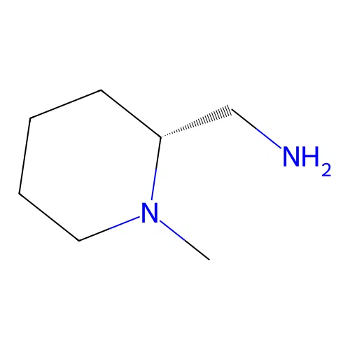 [(2R)-1-methylpiperidin-2-yl]methanamine structure