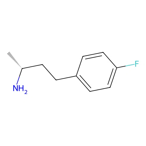 (2R)-4-(4-fluorophenyl)butan-2-amine structure
