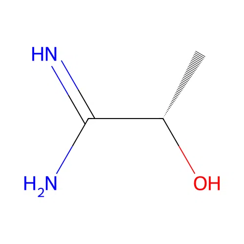 (2S)-2-hydroxypropanimidamide structure