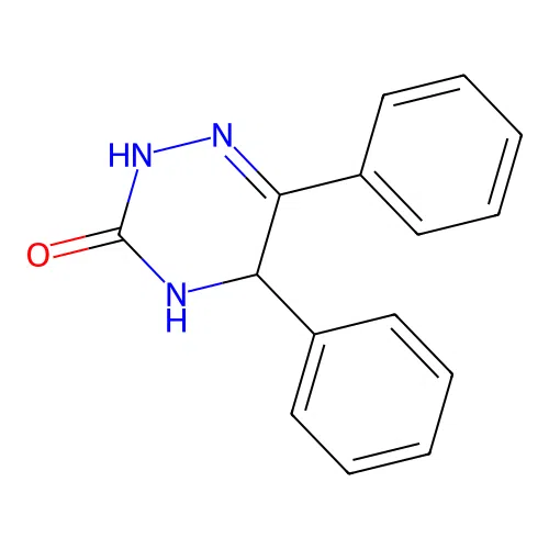 5,6-Diphenyl-4,5-dihydro-1,2,4-triazin-3(2H)-one structure