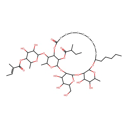 Scammonin VII structure