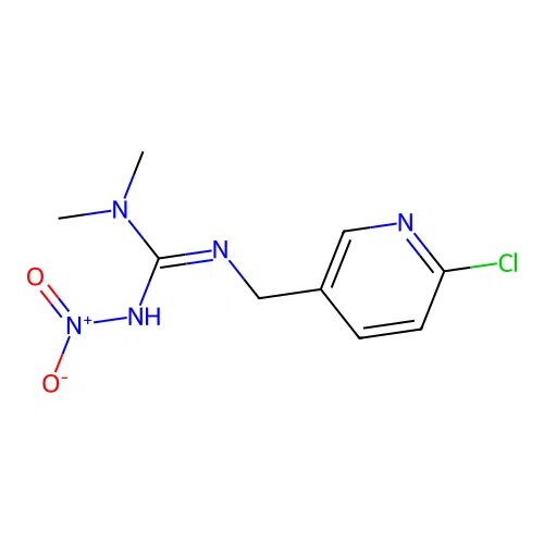 Guanidine, N'-[(6-chloro-3-pyridinyl)methyl]-N,N-dimethyl-N''-nitro- structure