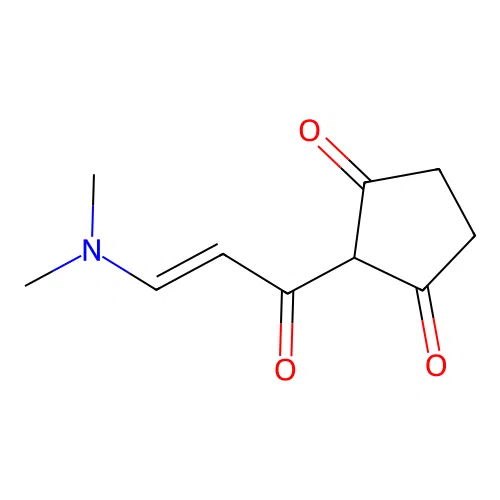 (E)-2-(3-(dimethylamino)acryloyl)cyclopentane-1,3-dione structure