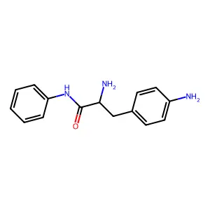 4-Aminophenylalanine anilide structure