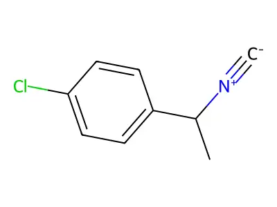 1-Chloro-4-(1-isocyanoethyl)benzene structure