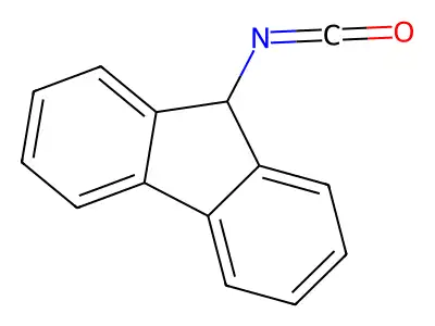 9H-Fluoren-9-yl isocyanate structure