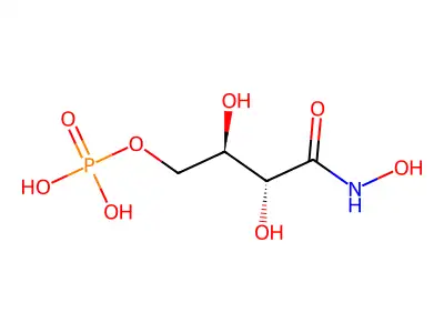 4-Phospho-D-erythronohydroxamic acid structure