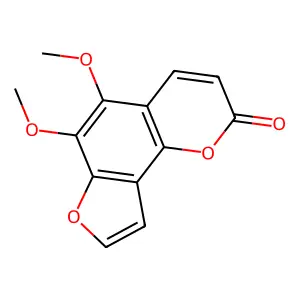 Pimpinellin structure