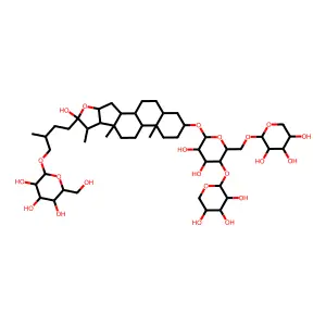 Aspafilioside C structure