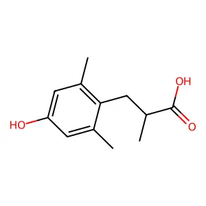 (R)-3-(4-HYDROXY-2,6-DIMETHYL-PHENYL)-2-METHYL-PROPIONIC ACID structure