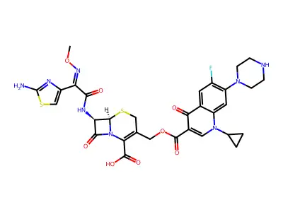 C31H31FN8O8S2 structure
