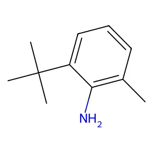 2-tert-Butyl-6-methylaniline structure