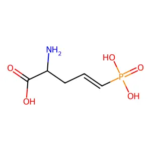 4-Pentenoic acid, 2-amino-5-phosphono-, (S)- structure