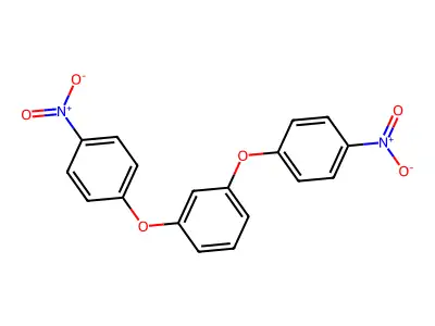 Benzene, 1,3-bis(4-nitrophenoxy)- structure