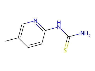 (5-Methyl-pyridin-2-yl)-thiourea structure