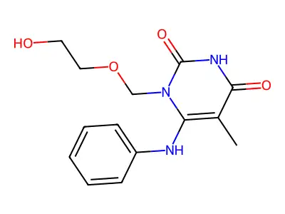 HEPT deriv. structure