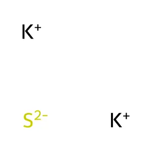 Dipotassium;sulfanide structure