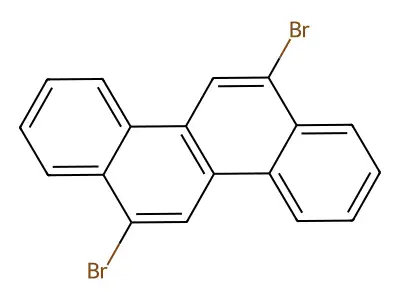 6,12-Dibromochrysene structure