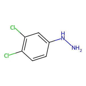 (3,4-Dichlorophenyl)hydrazine structure