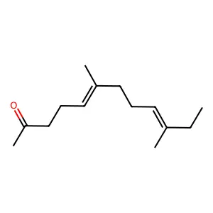 5,9-Dodecadien-2-one, 6,10-dimethyl- structure
