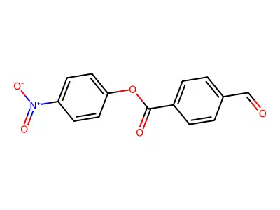 4-Nitrophenyl 4-formylbenzoate structure