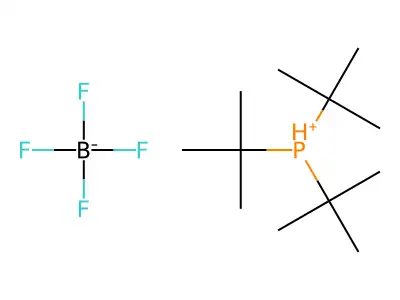 Tri-tert-butylphosphine tetrafluoroborate structure