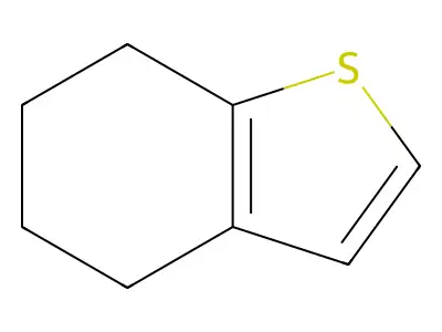 Benzothiophene, 4,5,6,7-tetrahydro- structure