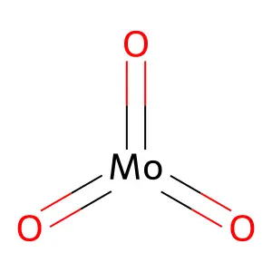 Molybdenum trioxide structure