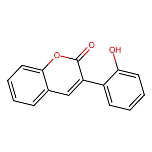 3-(2-hydroxyphenyl)-2H-chromen-2-one structure