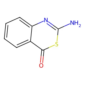 4H-3,1-Benzothiazin-4-one, 2-amino- structure