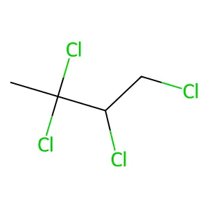 1,2,3,3-Tetrachlorobutane structure