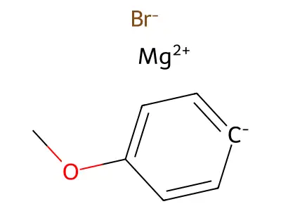 4-Methoxyphenylmagnesium bromide structure