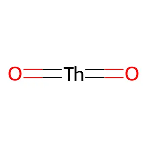THORIUM OXIDE (ThO2) structure