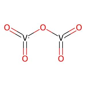 Vanadium oxide (V2O5) structure