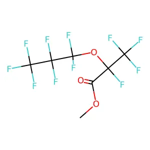 Methyl perfluoro(2-propoxypropanoate) structure