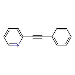 2-(2-Phenylethynyl)pyridine structure