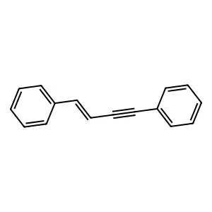But-1-en-3-yne-1,4-diyldibenzene structure