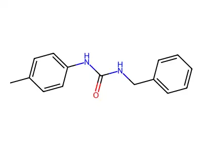 1-Benzyl-3-(P-tolyl)urea structure