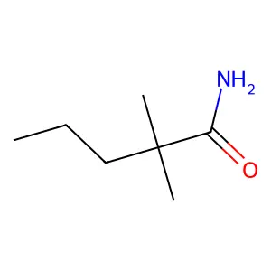 2,2-Dimethylpentanamide structure