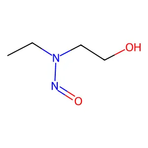 2-(Ethylnitrosoamino)ethanol structure