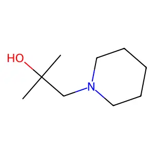 alpha,alpha-Dimethyl-1-piperidineethanol structure